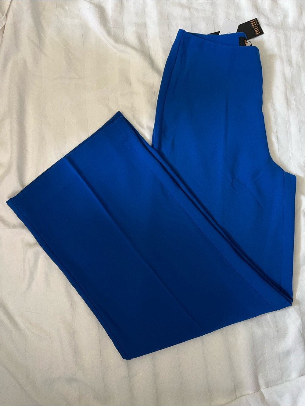 Truth Cobalt Blue Wide-Leg Women's Pants